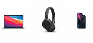 Trading contests available in the app offer an iPhone, JBL headphones, and a MacBook as prizes.